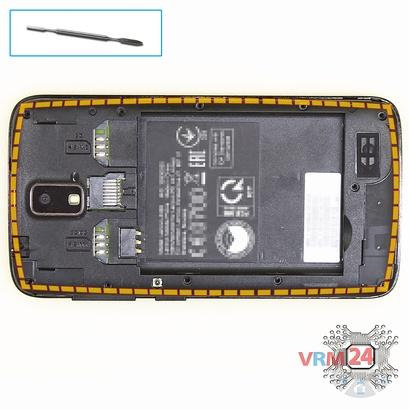 How to disassemble Lenovo A328, Step 4/1