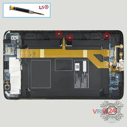 How to disassemble LG G Pad 8.3'' V500, Step 8/1