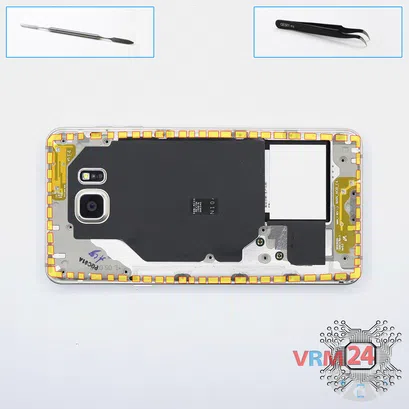 How to disassemble Samsung Galaxy Note 5 SM-N920, Step 4/1