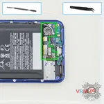 How to disassemble HTC U Play, Step 8/1