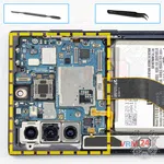 Cómo desmontar Samsung Galaxy Note 10 SM-N970, Paso 13/1
