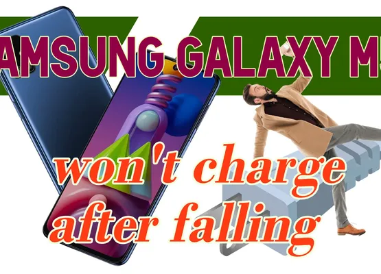 Samsung Galaxy M51 won't charge after a fall