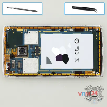 How to disassemble Sony Ericsson Xperia X10, Step 8/1