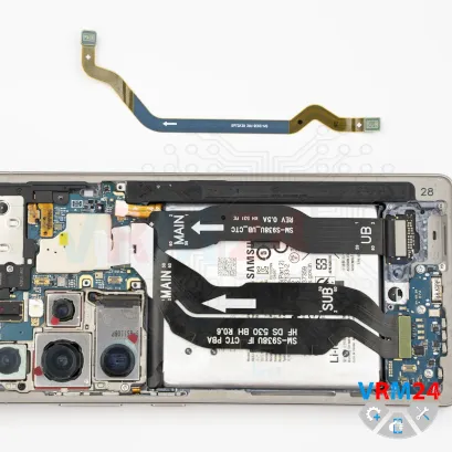 Como desmontar Samsung Galaxy S25 Ultra SM-S938 por si mesmo, Passo 10/4