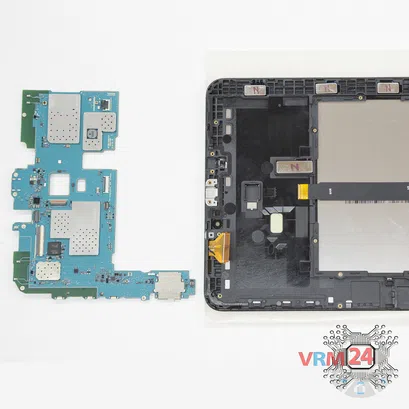 Cómo desmontar Samsung Galaxy Tab A 10.1'' (2016) SM-T585, Paso 22/2