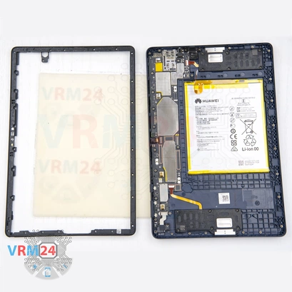 How to disassemble Huawei Mediapad T10s, Step 10/2