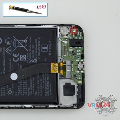 How to disassemble Huawei Honor 7X, Step 12/1
