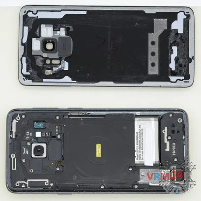 Cómo desmontar Samsung Galaxy S9 SM-G960, Paso 2/2