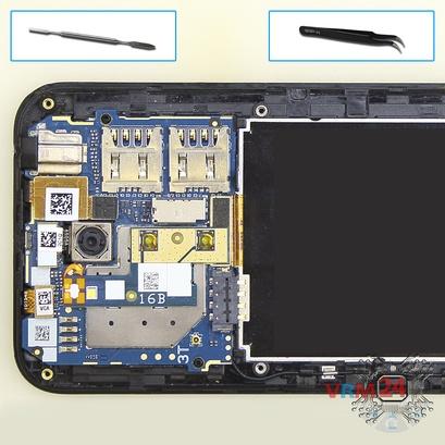 How to disassemble Asus ZenFone Go ZB452KG, Step 8/1