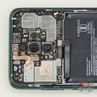 Como desmontar Xiaomi Redmi Note 8 Pro por si mesmo, Passo 15/2
