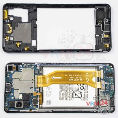 Como desmontar Samsung Galaxy A21s SM-A217 por si mesmo, Passo 6/2