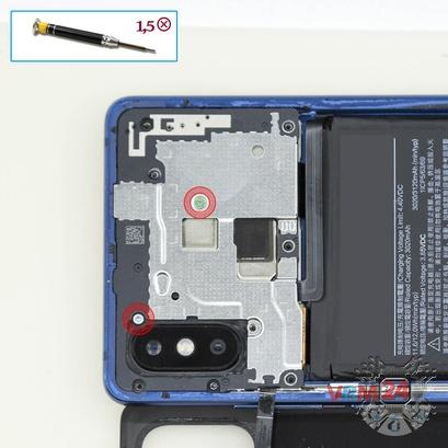 How to disassemble Xiaomi Mi 8 SE, Step 4/1
