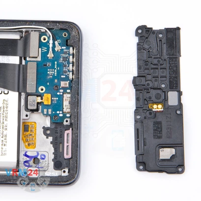 Cómo desmontar Samsung Galaxy A53 SM-A536, Paso 8/2