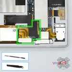 Cómo desmontar Sony Xperia Tablet Z, Paso 8/1