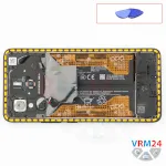 How to disassemble Xiaomi Redmi Note 14, Step 6/1
