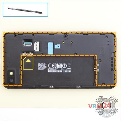 How to disassemble BlackBerry Z10, Step 4/1