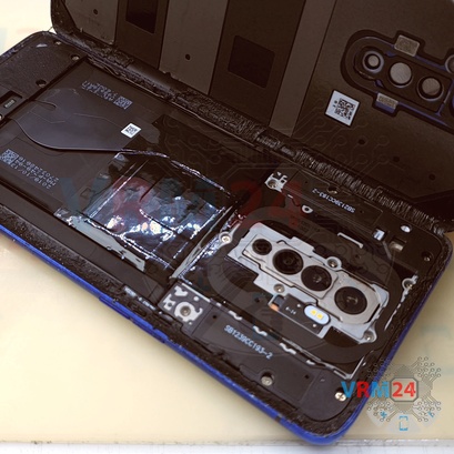 How to disassemble Realme X2 Pro, Step 3/5