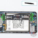 Como desmontar Samsung Galaxy A32 SM-A325, Passo 7/1