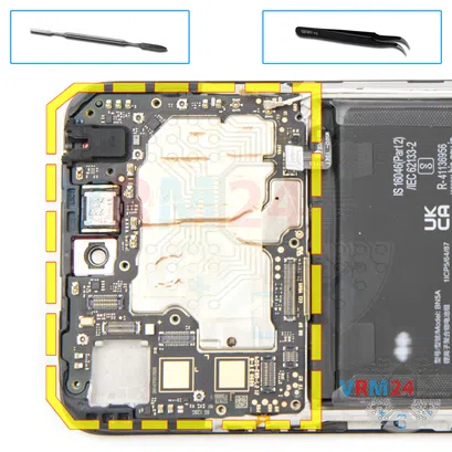 How to disassemble Xiaomi POCO M3 Pro, Step 13/1