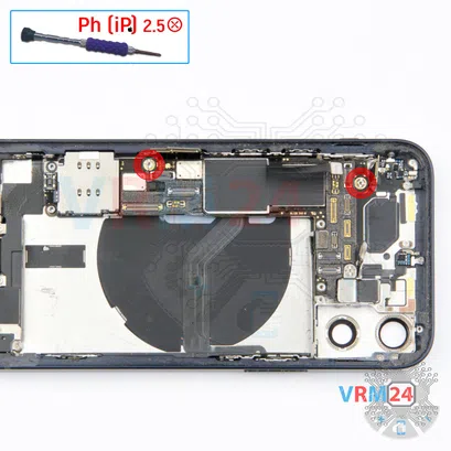 Como desmontar Apple iPhone 12 mini por si mesmo, Passo 15/1