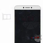 Как разобрать LeEco Cool 1, Шаг 2/2