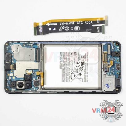 Como desmontar Samsung Galaxy A31 SM-A315 por si mesmo, Passo 7/2