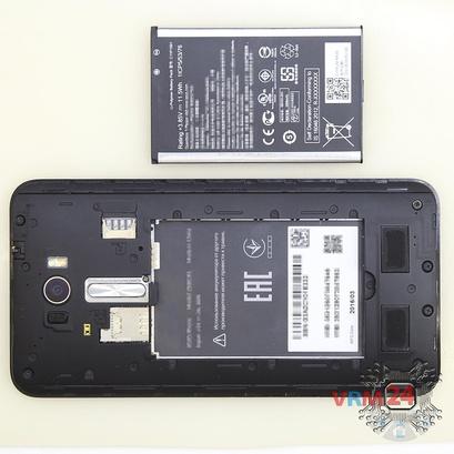 How to disassemble Asus ZenFone 2 Laser ZE601KL, Step 2/2