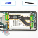 Cómo desmontar Samsung Galaxy A73 SM-A736, Paso 9/1