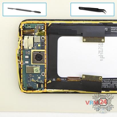 How to disassemble HTC Butterfly, Step 15/1