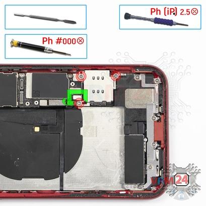 How to disassemble Apple iPhone XR, Step 13/1