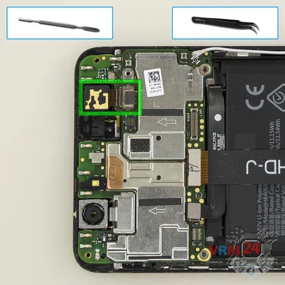 How to disassemble Huawei Nova, Step 18/1