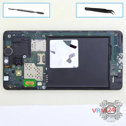 Cómo desmontar Samsung Galaxy On7 SM-G6000, Paso 7/1