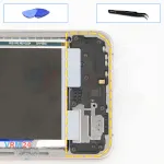 How to disassemble Samsung Galaxy S24 FE SM-S721, Step 9/1
