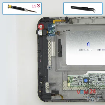 Cómo desmontar Samsung Galaxy Tab GT-P1000, Paso 9/1