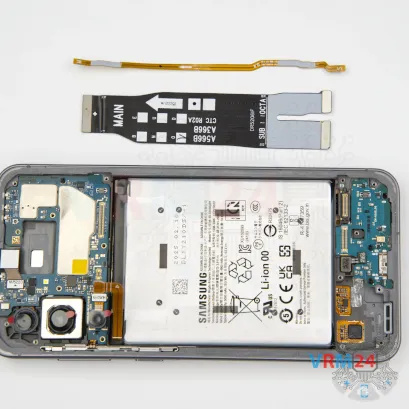Как разобрать Samsung Galaxy A56 SM-A566, Шаг 10/2