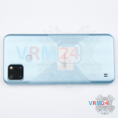 How to disassemble Realme C21Y, Step 1/1