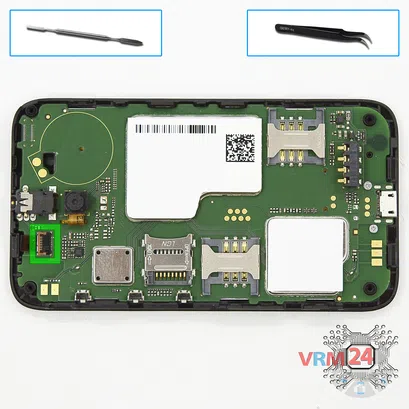 How to disassemble Alcatel OT PIXI 3 4009D, Step 5/1