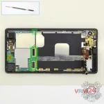 How to disassemble Sony Xperia Z3 Plus, Step 13/1