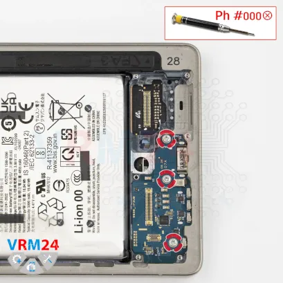 Como desmontar Samsung Galaxy S25 Ultra SM-S938 por si mesmo, Passo 11/1