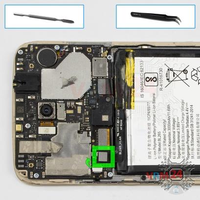 How to disassemble Motorola Moto M TX1663, Step 5/1