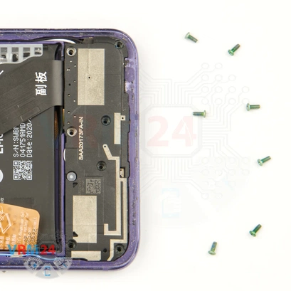 How to disassemble Xiaomi POCO F2 Pro, Step 8/2