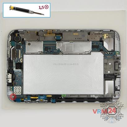 How to disassemble Samsung Galaxy Note 8.0'' GT-N5100, Step 11/1