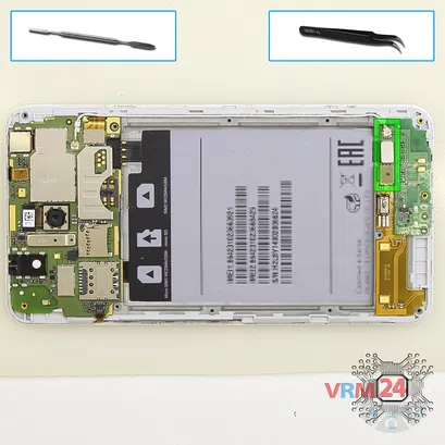 How to disassemble Huawei Honor 3X, Step 5/1