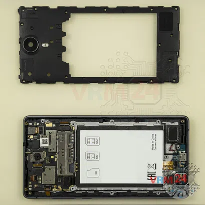 How to disassemble Micromax Canvas 5 Lite Q462, Step 4/2