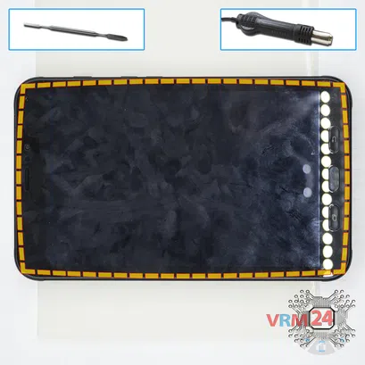 How to disassemble Samsung Galaxy Tab Active 2 SM-T395, Step 5/1