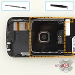 How to disassemble Nokia 8600 LUNA RM-164, Step 13/1