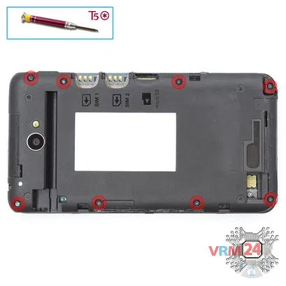 How to disassemble Sony Xperia E4, Step 3/1