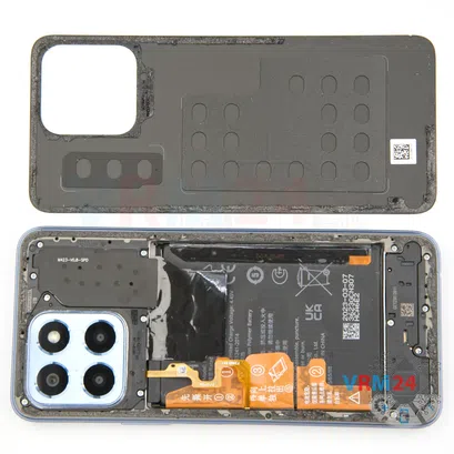 How to disassemble Honor X6, Step 3/2