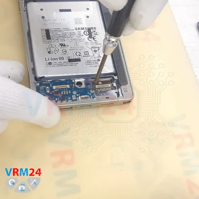 Como desmontar Samsung Galaxy S25 Ultra SM-S938 por si mesmo, Passo 11/3