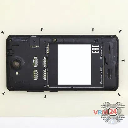 How to disassemble ZTE Blade GF3, Step 3/2